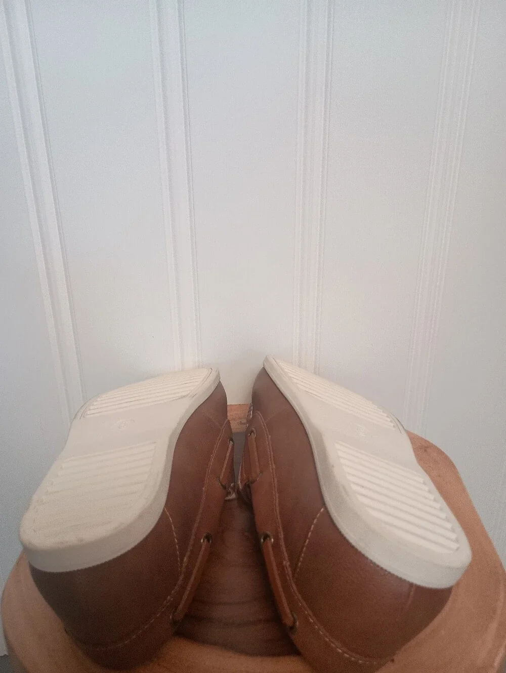 Cat & Jack- Classic Brown Boat Shoes- Size 6